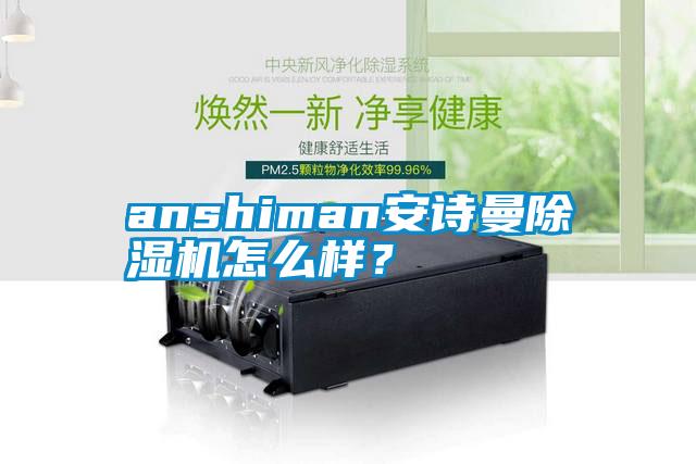 anshiman安詩曼除濕機(jī)怎么樣？