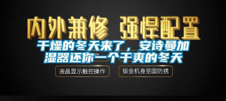 干燥的冬天來了，安詩曼加濕器還你一個干爽的冬天