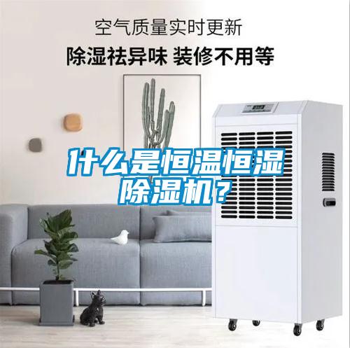 什么是恒溫恒濕除濕機？