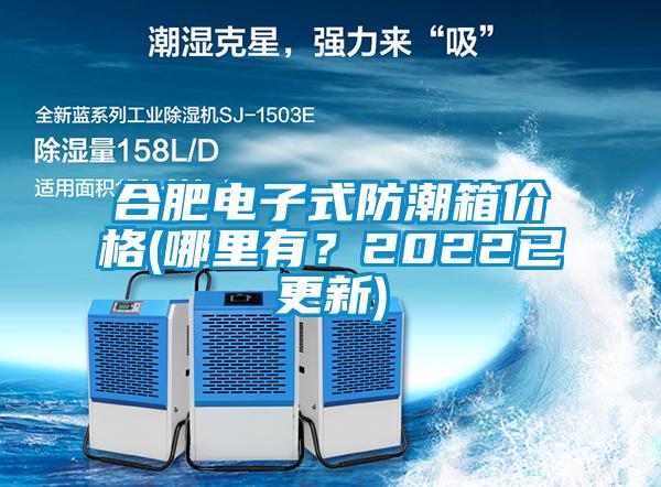 合肥電子式防潮箱價(jià)格(哪里有？2022已更新)