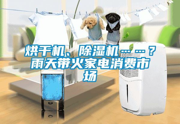 烘干機、除濕機……？雨天帶火家電消費市場