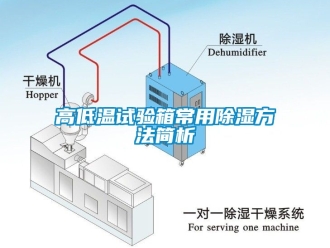 常見問題高低溫試驗箱常用除濕方法簡析