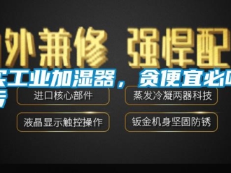 行業(yè)新聞買工業(yè)加濕器，貪便宜必吃虧